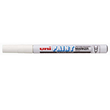 Uni White Paint Marker Pen 0.8mm Extra Fine Bullet Tip
